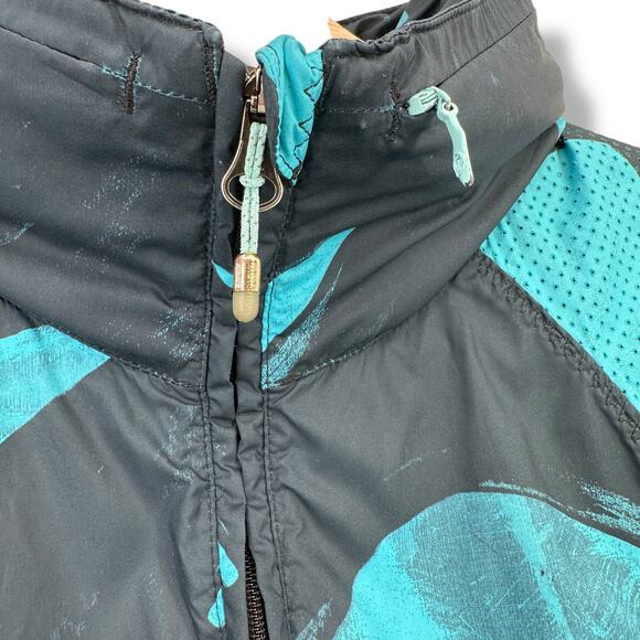 Lululemon Pack-It Vest Womens Size 4 Back Spin Stroke Peacock Blue Black - Picture 2 of 10